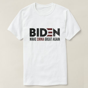 T-shirt Biden rend la Chine grande à nouveau Sticker pare-