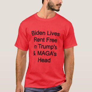 T-shirt Biden vit gratuitement dans la tête de Trump