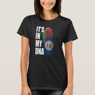 T-shirt Biélorusse Et Biélorusse Mélangent L'ADN Patrimoin