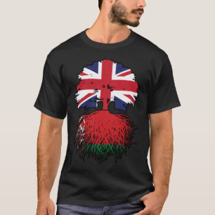 T-shirt Biélorussie Bélarussien Royaume-Uni Royaume-Uni