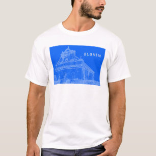 T-shirt Biélorussie Slonim Grande synagogue Architecture C