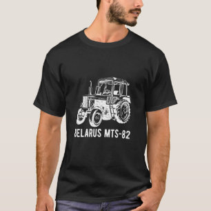 T-shirt Biélorussie Tracteur agricole
