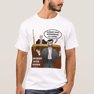 T-shirt Bien arrêt. Interrogez. J'écouterai