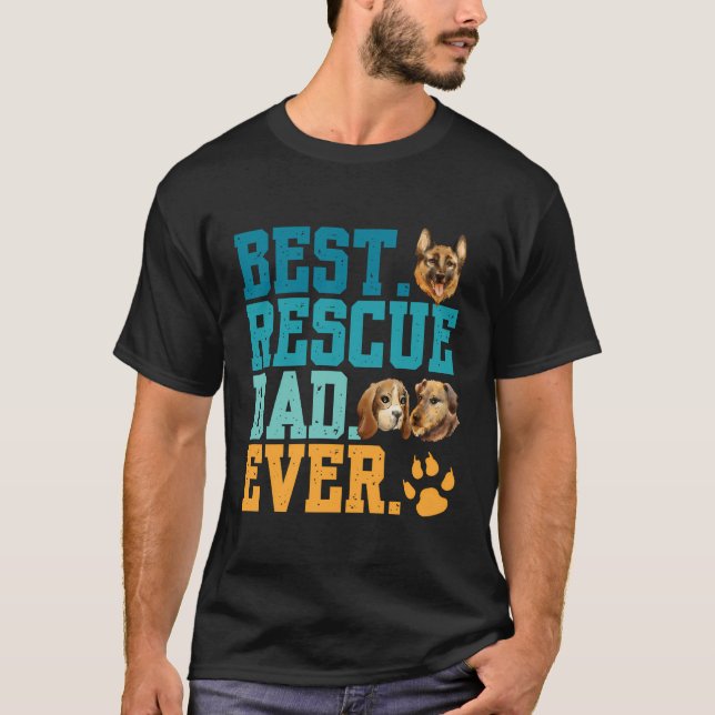 T-shirt Bien-être animal Animaux de compagnie Adoption Dro (Devant)