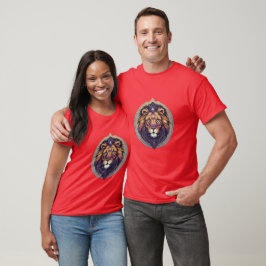 T-shirt Bien sûr, voici un logo géométrique sur le thème c