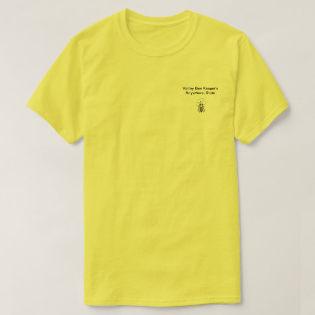 T - Shirt - Bienenzuchtverband (Design vorne)