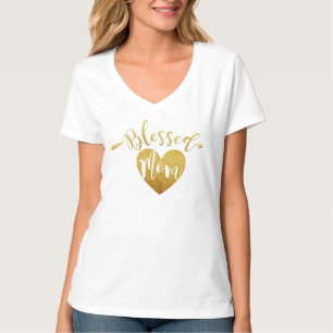 T-shirt Bienheureuse maman