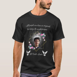 T-shirt Bienheureux Carlo Acutis Citation Catholique Noël
