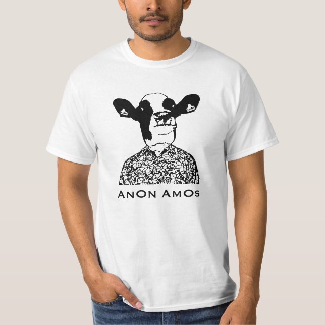 T-shirt Bientôt AMOs - Vache à concepteur (Devant)
