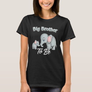 T-shirt Bientôt Big Bro Brother sera Elephants Baby shower