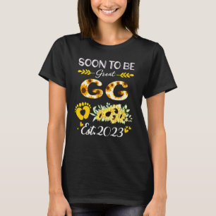 T-shirt Bientôt être grand Gg 2023 Fête des mères de tourn