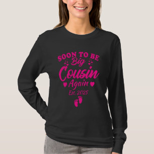 T-shirt Bientôt Être Gros Cousin À Nouveau 2025 Baby Faire
