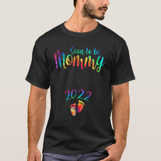 T-shirt Bientôt Être Maman Est 2022 Grossesse Faire-part
