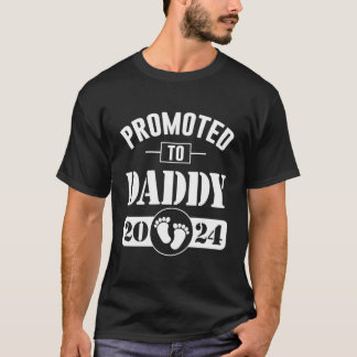 T-shirt Bientôt Être Papa Est 2024 Fête des pères Première