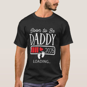 T-shirt Bientôt être papa Est 2025 promu à papa Nouveau Da