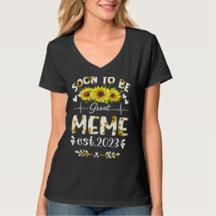 T-shirt Bientôt être un grand mème 2023 Fête des mères de