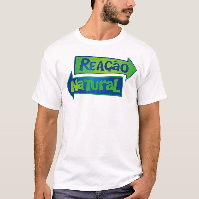 T-shirt Bientôt Officielle RÉACTION NATURELLE (Devant)