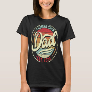 T-shirt Bientôt Papa 2023 grossesse nouveau temps papa