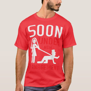 T-shirt Bientôt sous nouvelle directionFemme Mariée Enterr