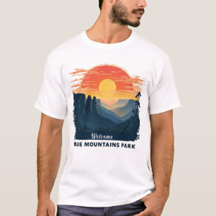 T-shirt Bienvenue à Blue Mountains National Australian Par