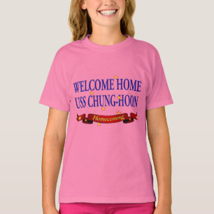 T-shirt Bienvenue à la maison USS Chung-Hoon