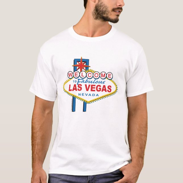 T-shirt Bienvenue à Las Vegas (Devant)