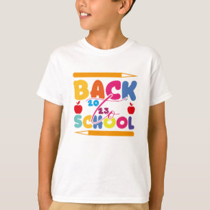 T-shirt Bienvenue À L'École 2023