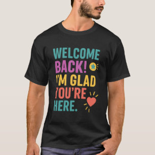 T-shirt Bienvenue À L'École, Cadeau Appréciation De L'Ense