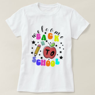 T-shirt Bienvenue à l'école drôle