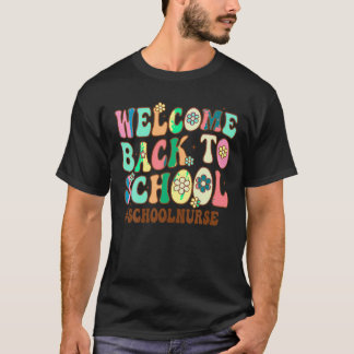 T-shirt Bienvenue À L'École Infirmière Premier Jour De L'É
