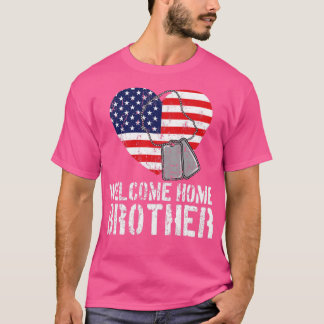T-shirt Bienvenue Accueil Frère Militaire Correspondant Ho