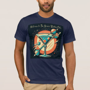 T-shirt Bienvenue au club Atomic Martini Space Age