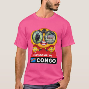 T-shirt Bienvenue au Congo