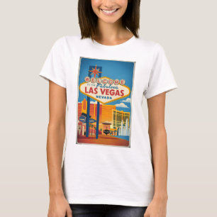 T-shirt Bienvenue au fabuleux Las Vegas Nevada
