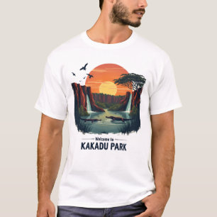 T-shirt Bienvenue au parc national australien de Kakadu