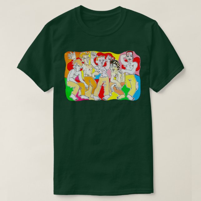T-shirt Bienvenue Au Pleasuredome (Design devant)
