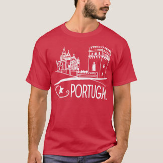 T-shirt bienvenue au portugal