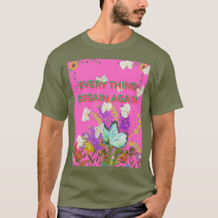 T-SHIRT BIENVENUE AU PRINTEMPS