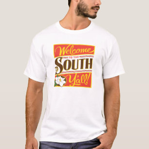 T-shirt Bienvenue Au South Y'all