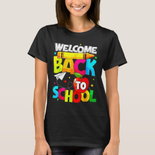 T-shirt Bienvenue Byck À l'École Amusement Élève Professeu