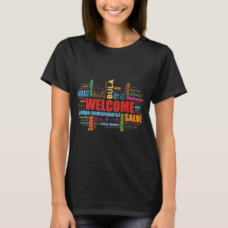 T-shirt Bienvenue Dans Une Langue Différente