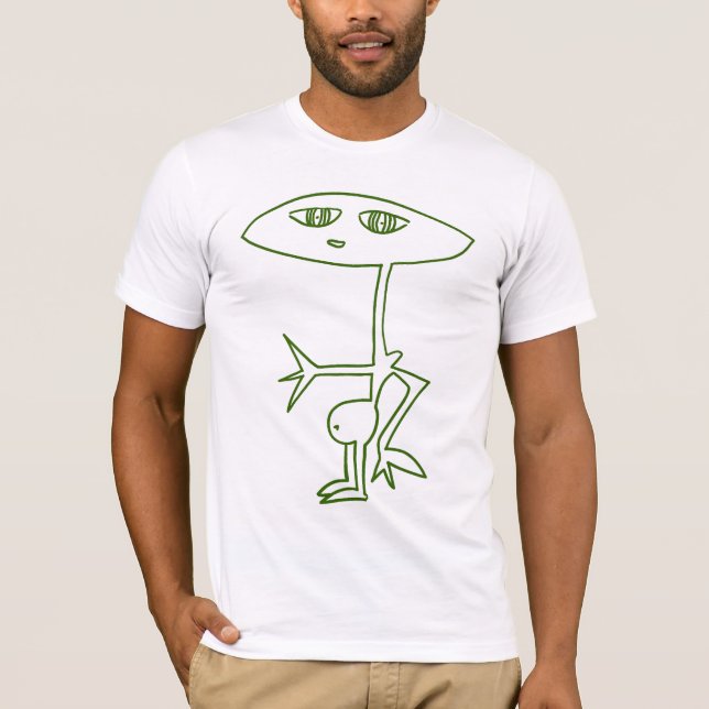 T-shirt Bienvenue Earthling (Devant)