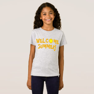 T-Shirt Bienvenue été ! Soleil Jaune Soleil Soleil Jour So