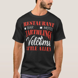 T-shirt Bienvenue petit Alien
