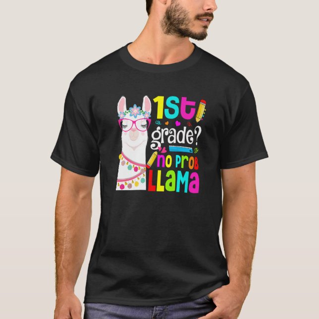 T-shirt Bienvenue Retour À L'École Première Année Aucun Pr (Devant)