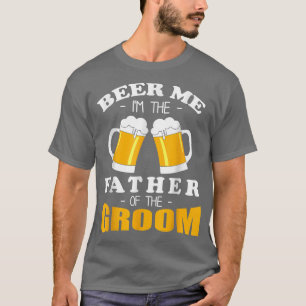 T-shirt Bière à moi je suis le père du marié 