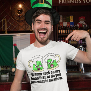 T-shirt Bière à tête