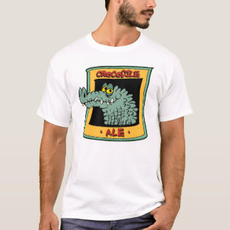T-shirt Bière anglaise de crocodile