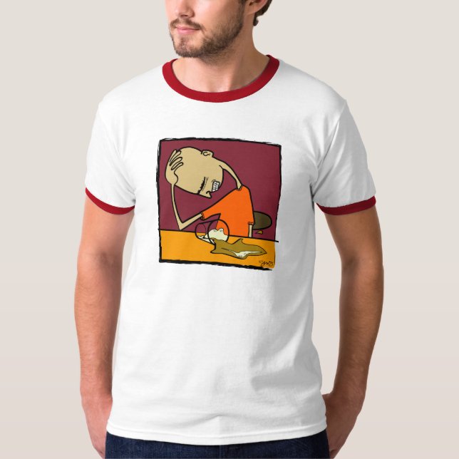 T-shirt Bière anglaise d'échouer (Devant)