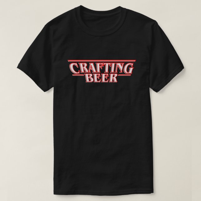 T-shirt Bière artisanale (Design devant)